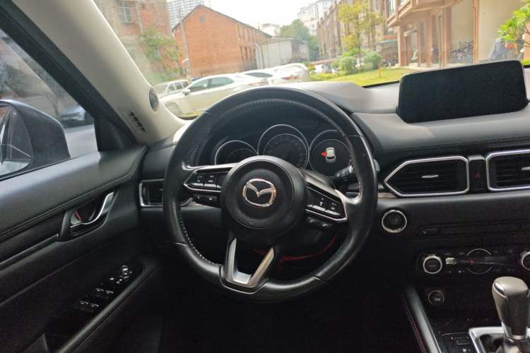 Used Mazda CX-5 2021 2.5L Automatic Two-Wheel Drive Black Knight Steering Wheel