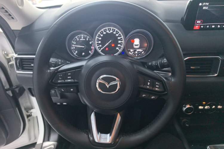 Used Mazda CX-5 2021 2.0L Automatic Two-Wheel Drive Black Knight Steering Wheel