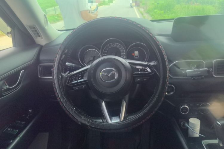 Used Mazda CX-5 2021 2.0L Automatic Two-Wheel Drive Black Knight Steering Wheel