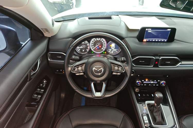 Used Mazda CX-5 2021 2.5L Automatic Two-Wheel Drive Black Knight Steering Wheel