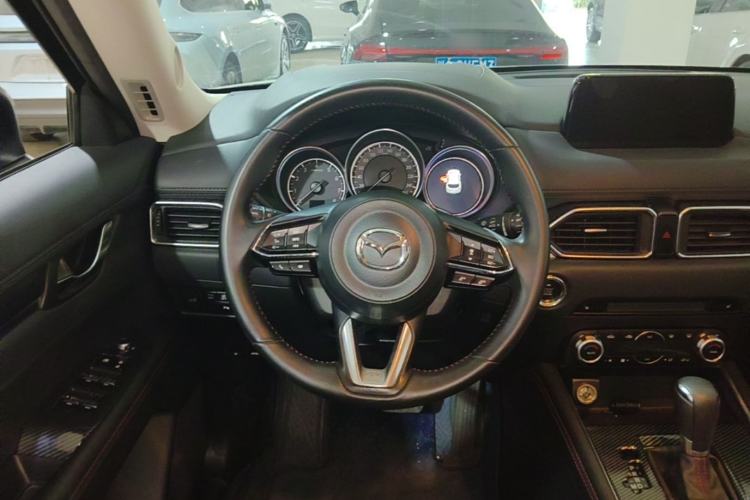 Used Mazda CX-5 2021 2.5L Automatic Two-Wheel Drive Black Knight Steering Wheel
