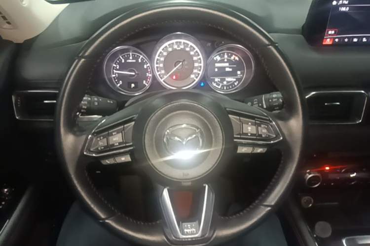 Used Mazda CX-5 2021 2.5L Automatic Two-Wheel Drive Black Knight Steering Wheel