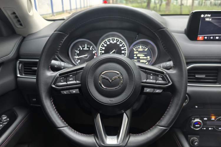 Used Mazda CX-5 2021 2.5L Automatic Two-Wheel Drive Black Knight Steering Wheel