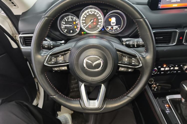 Used Mazda CX-5 2021 2.5L Automatic Two-Wheel Drive Black Knight Steering Wheel