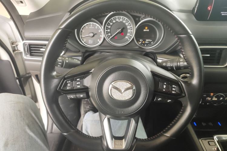 Used Mazda CX-5 2021 2.0L Automatic Two-Wheel Drive Black Knight Steering Wheel