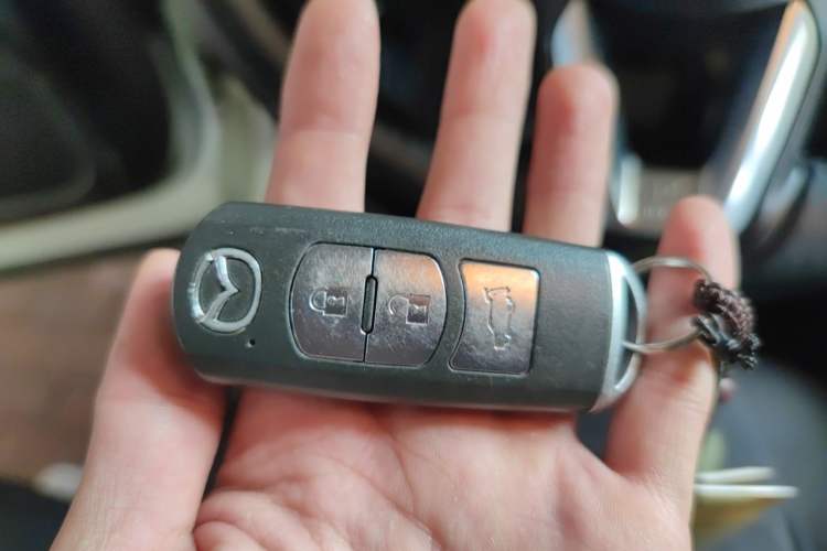 Used Mazda CX-5 2021 2.0L Automatic Two-Wheel Drive Black Knight Vehicle Key