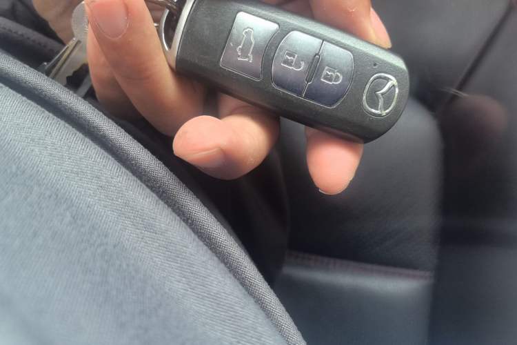 Used Mazda CX-5 2021 2.0L Automatic Two-Wheel Drive Black Knight Vehicle Key