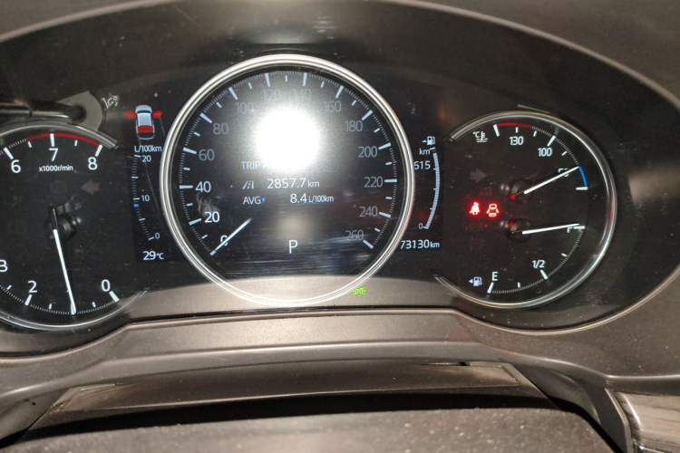 Used Mazda CX-5 2022 2.0L Automatic Two-Wheel Drive Zhiya Version Odometer Close Up