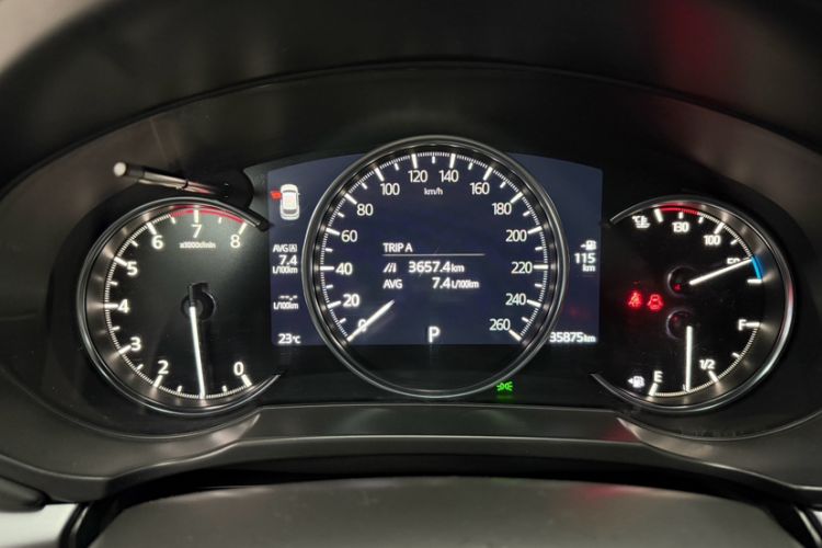 Used Mazda CX-5 2022 2.0L Automatic Two-Wheel Drive Smart Edition Odometer Close Up