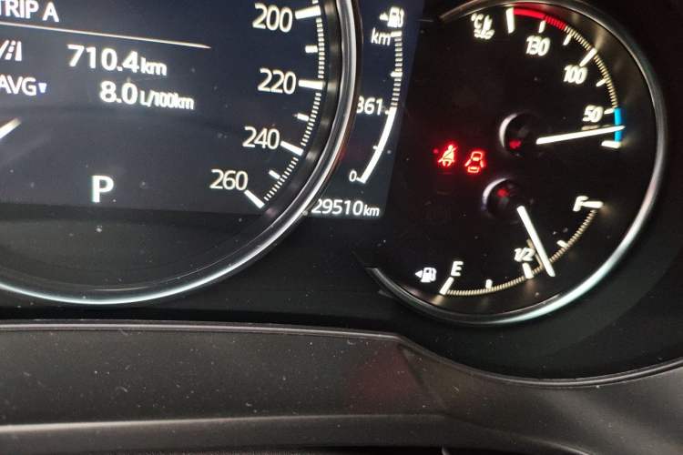 Used Mazda CX-5 2022 2.0L Automatic Two-Wheel Drive Zhiya Version Odometer Close Up