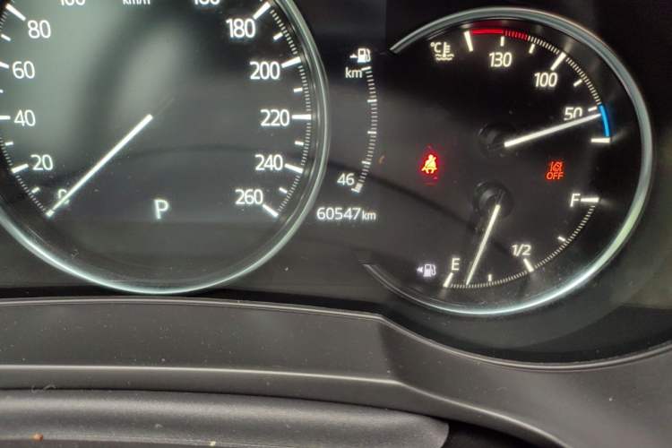 Used Mazda CX-5 2022 2.5L Automatic 4x4 Prestige Edition Odometer Close Up