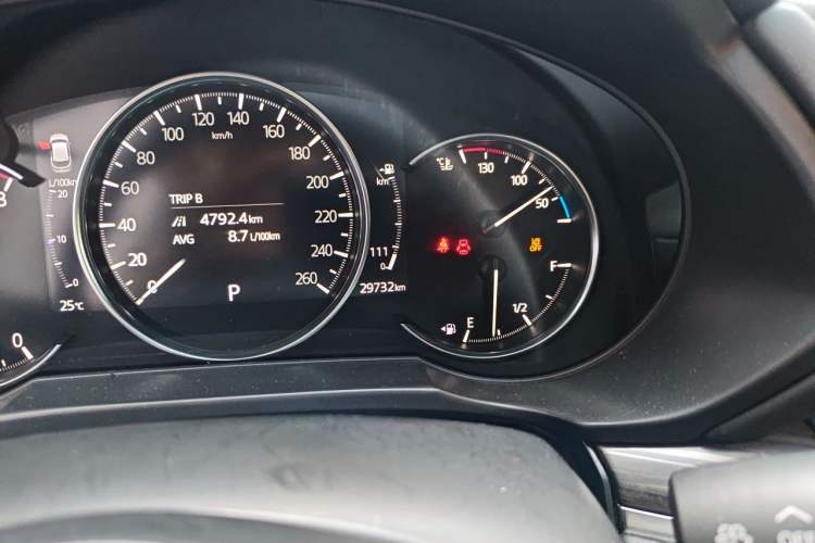 Used Mazda CX-5 2022 2.5L Automatic 4x4 Prestige Edition Odometer Close Up