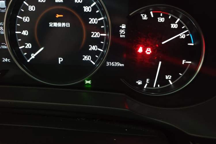 Used Mazda CX-5 2022 2.0L Automatic Two-Wheel Drive Zhiya Version Odometer Close Up