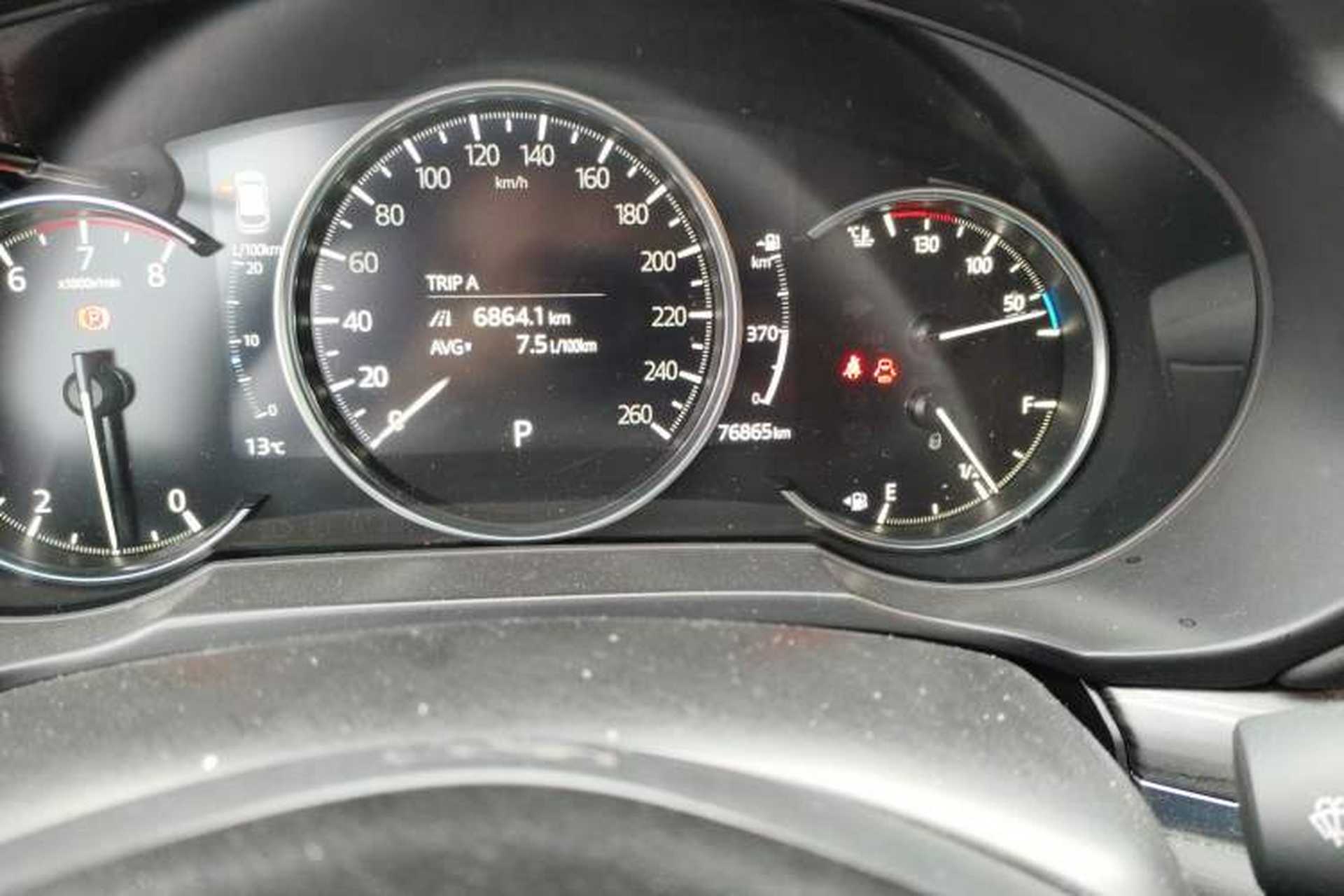 Used Mazda CX-5 2022 2.0L Automatic Two-Wheel Drive Zhiya Version Odometer Close Up