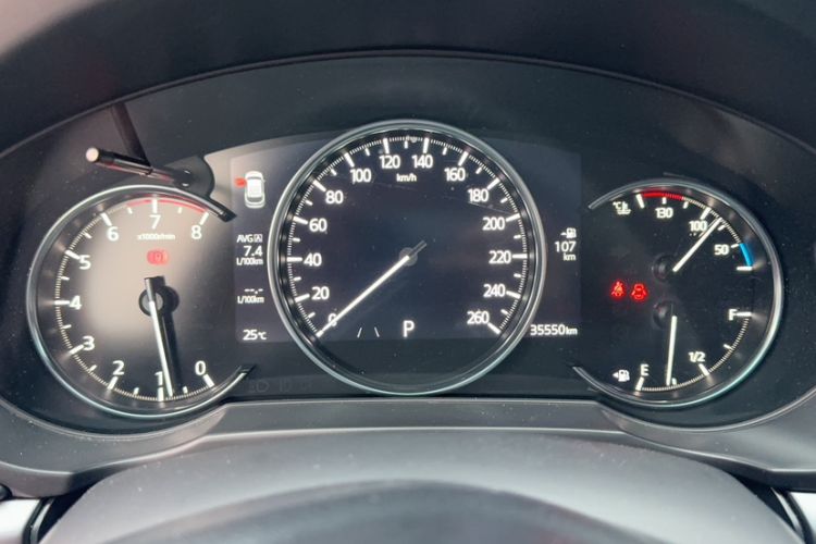 Used Mazda CX-5 2022 2.0L Automatic Two-Wheel Drive Smart Edition Odometer Close Up