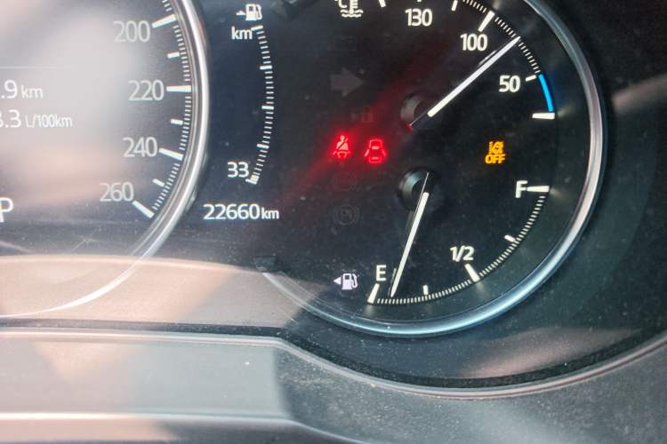 Used Mazda CX-5 2022 2.0L Automatic Two-Wheel Drive Zhiya Version Odometer Close Up