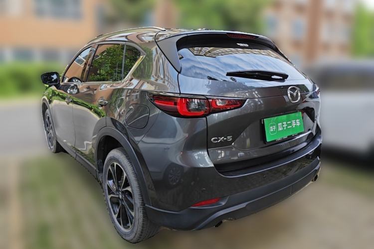Used Mazda CX-5 2022 2.5L Automatic Two-Wheel Drive ZhiZun Version Rear Left 45 Deg