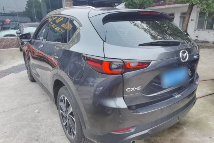 Used Mazda CX-5 2022 2.5L Automatic Two-Wheel Drive ZhiZun Version Rear Left 45 Deg