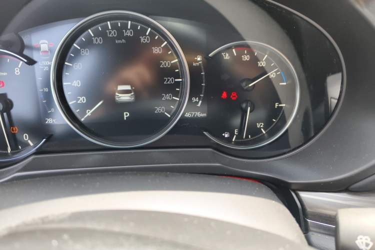 Used Mazda CX-5 2022 2.0L Automatic Two-Wheel Drive Zhiya Version Odometer Close Up