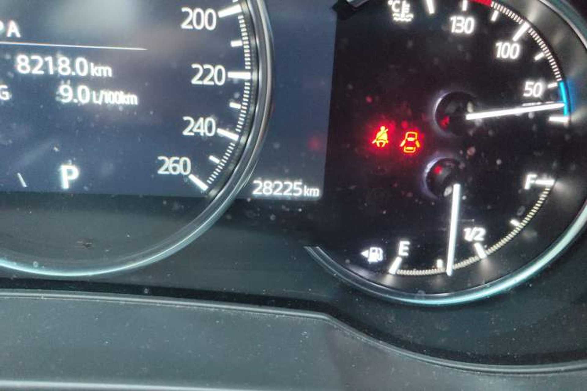 Used Mazda CX-5 2022 2.0L Automatic Two-Wheel Drive Smart Edition Odometer Close Up