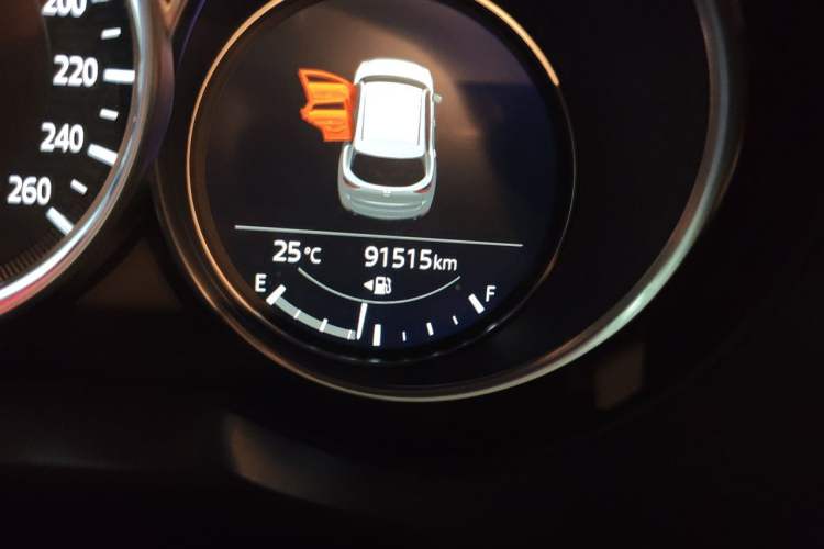 Used Mazda CX-5 2022 2.0L Automatic Two-Wheel Drive Comfort Version Odometer Close Up