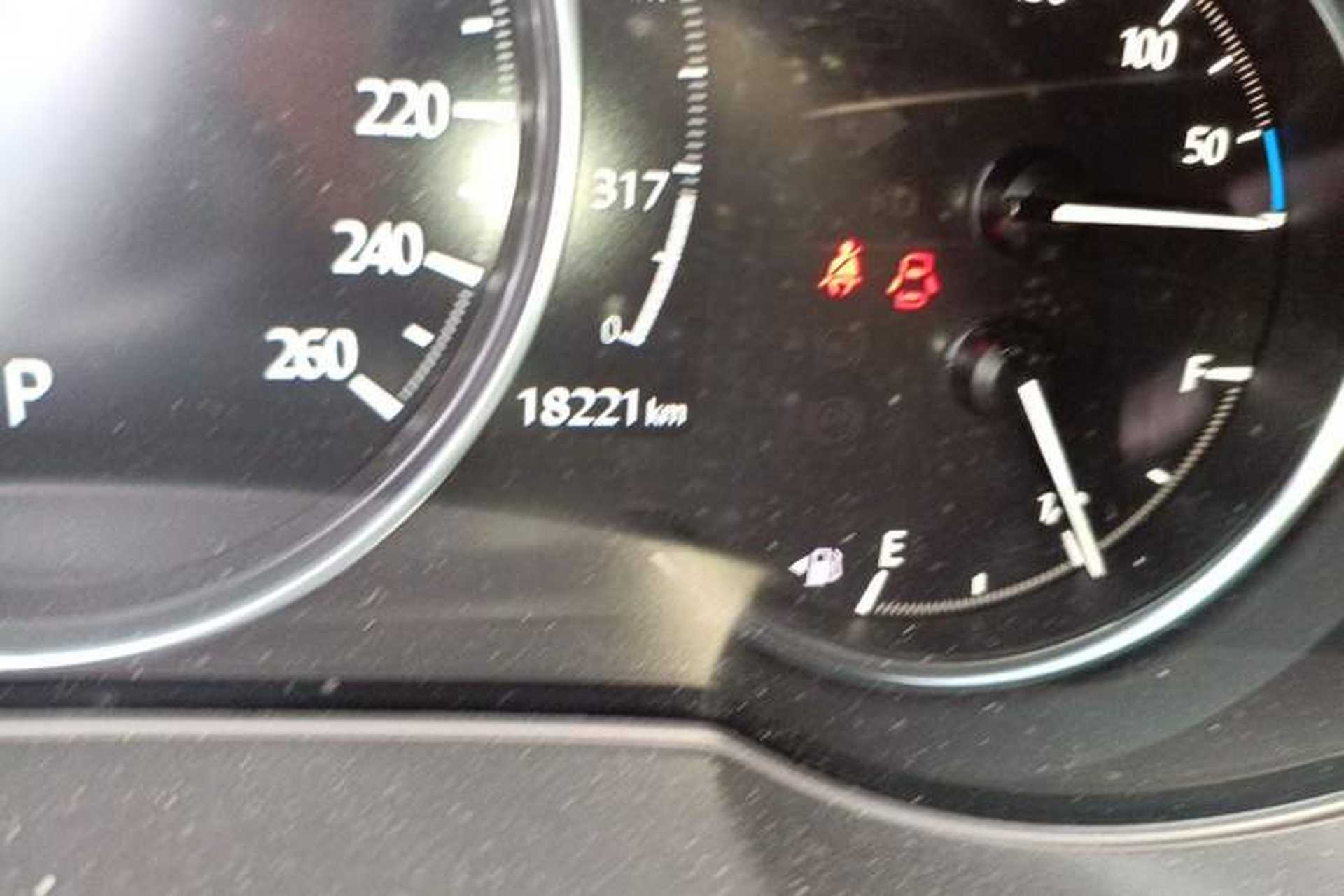 Used Mazda CX-5 2022 2.0L Automatic Two-Wheel Drive Smart Edition Odometer Close Up
