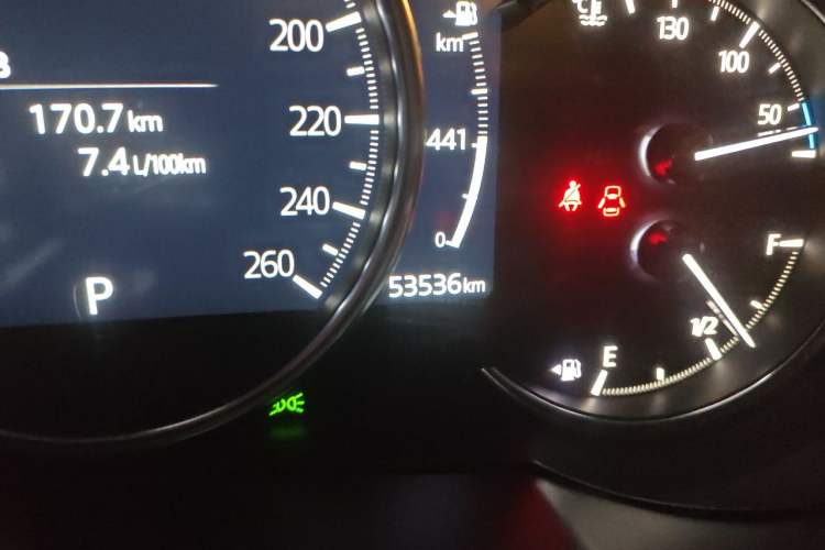 Used Mazda CX-5 2022 2.0L Automatic Two-Wheel Drive Zhiya Version Odometer Close Up