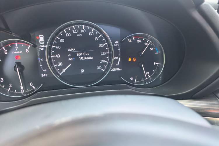 Used Mazda CX-5 2022 2.5L Automatic 4x4 Prestige Edition Odometer Close Up