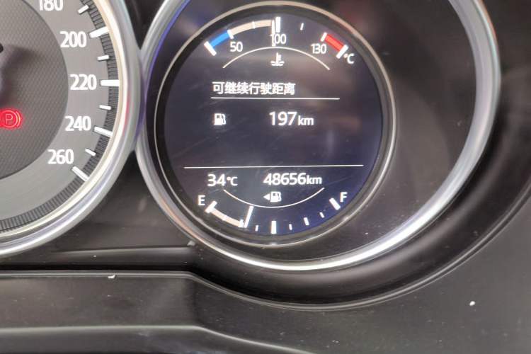 Used Mazda CX-5 2022 2.0L Automatic Two-Wheel Drive Comfort Version Odometer Close Up