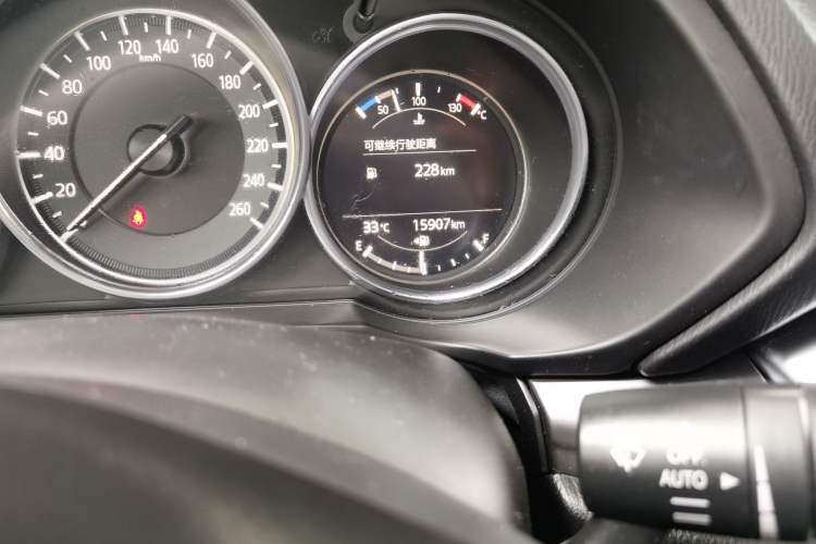 Used Mazda CX-5 2022 2.0L Automatic Two-Wheel Drive Comfort Version Odometer Close Up