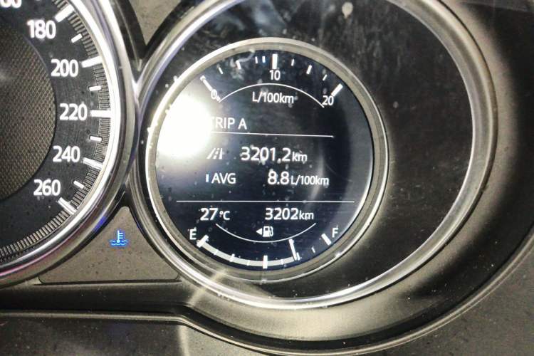 Used Mazda CX-5 2024 2.0L Automatic Two-Wheel Drive Comfort Version Odometer Close Up