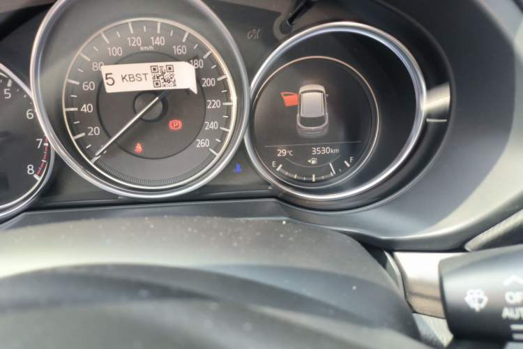 Used Mazda CX-5 2024 2.0L Automatic Two-Wheel Drive Comfort Version Odometer Close Up