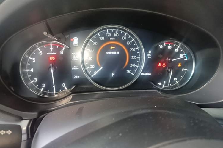 Used Mazda CX-5 2024 2.0L Automatic Two-Wheel Drive ZhiShang Pro Instrument Cluster