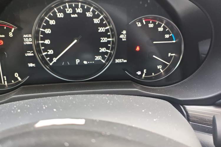 Used Mazda CX-5 2024 2.0L Automatic Two-Wheel Drive Zhiya Pro Odometer Close Up