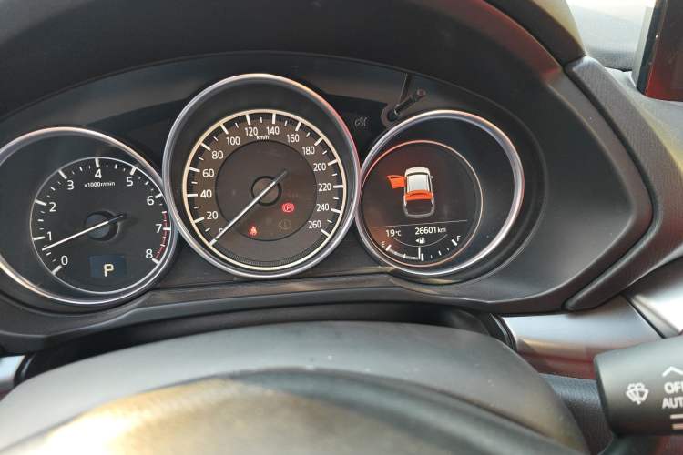 Used Mazda CX-5 2024 2.0L Automatic Two-Wheel Drive Comfort Version Odometer Close Up