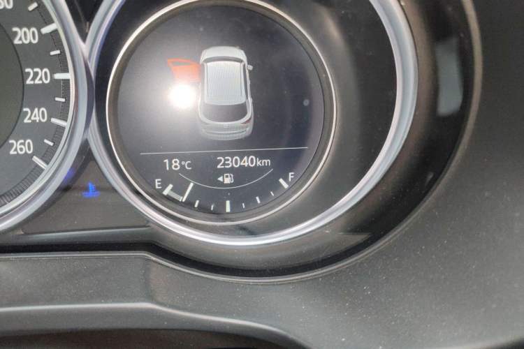 Used Mazda CX-5 2024 2.0L Automatic Two-Wheel Drive Comfort Version Odometer Close Up
