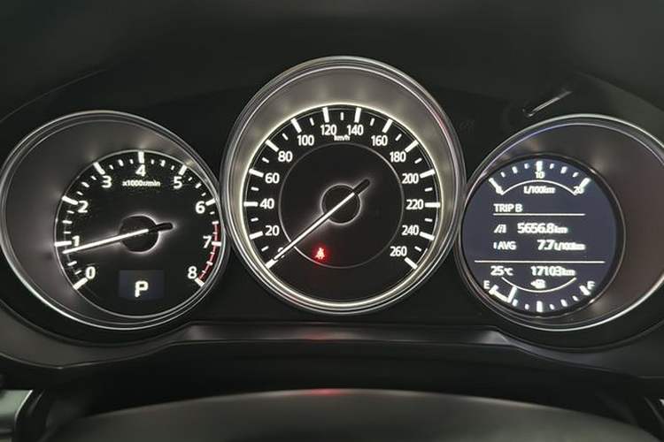 Used Mazda CX-5 2024 2.0L Automatic Two-Wheel Drive Comfort Version Odometer Close Up