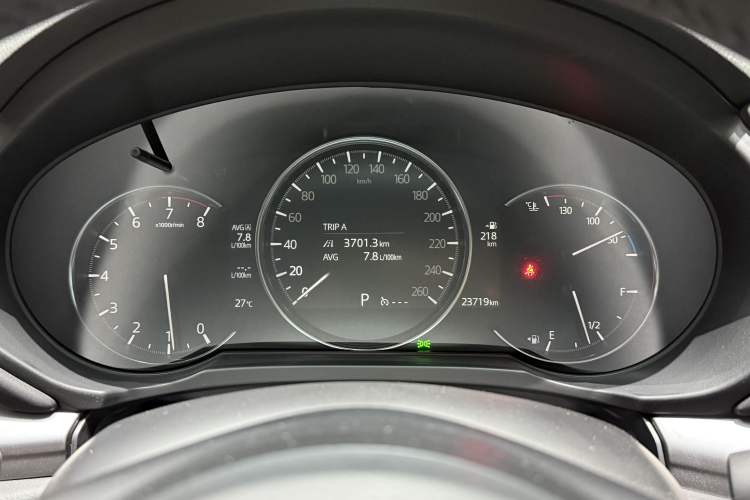 Used Mazda CX-5 2024 2.0L Automatic Two-Wheel Drive ZhiShang Version Odometer Close Up