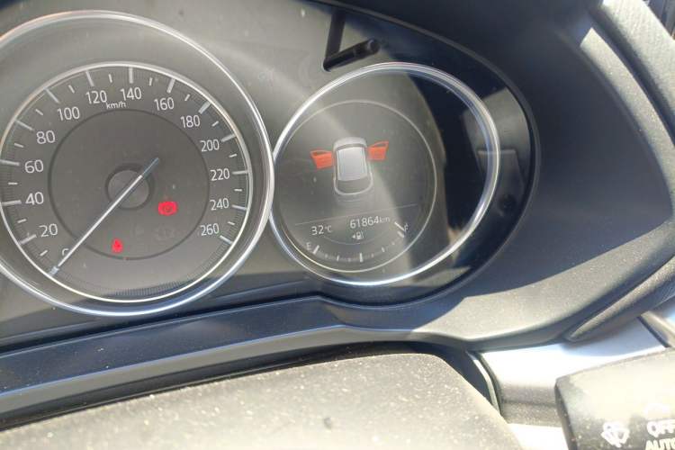 Used Mazda CX-5 2024 2.0L Automatic Two-Wheel Drive Comfort Version Odometer Close Up