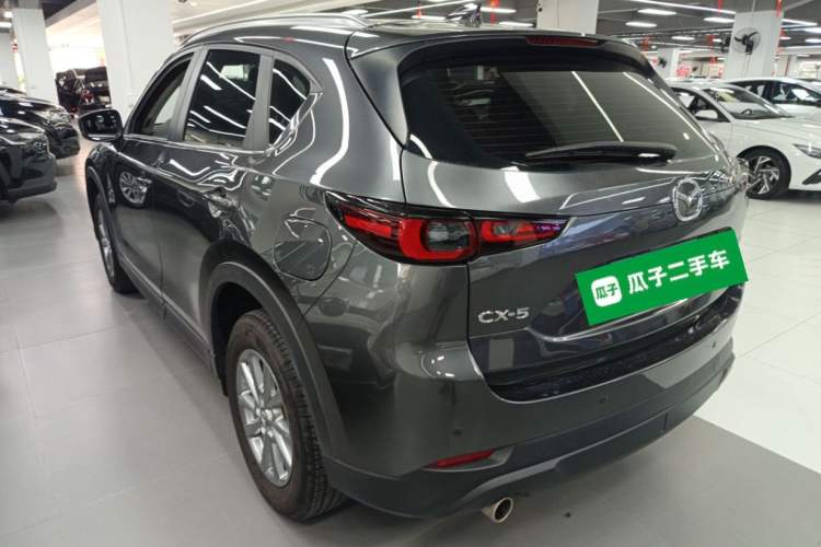 Used Mazda CX-5 2024 2.0L Automatic Two-Wheel Drive ZhiShang Version Rear Left 45 Deg