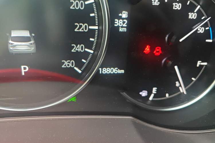 Used Mazda CX-5 2024 2.0L Automatic Two-Wheel Drive ZhiShang Version Odometer Close Up