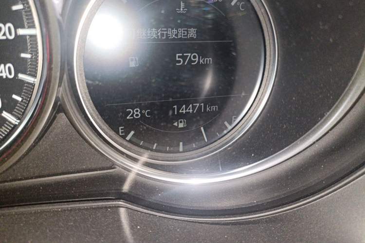 Used Mazda CX-5 2024 2.0L Automatic Two-Wheel Drive Comfort Version Odometer Close Up