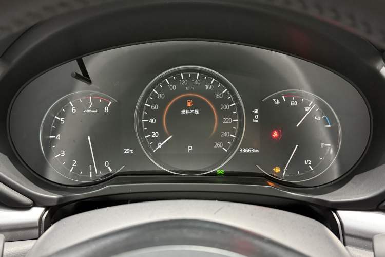 Used Mazda CX-5 2024 2.0L Automatic Two-Wheel Drive ZhiShang Version Odometer Close Up