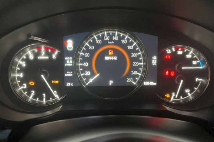 Used Mazda CX-5 2024 2.0L Automatic Two-Wheel Drive ZhiShang Version Odometer Close Up