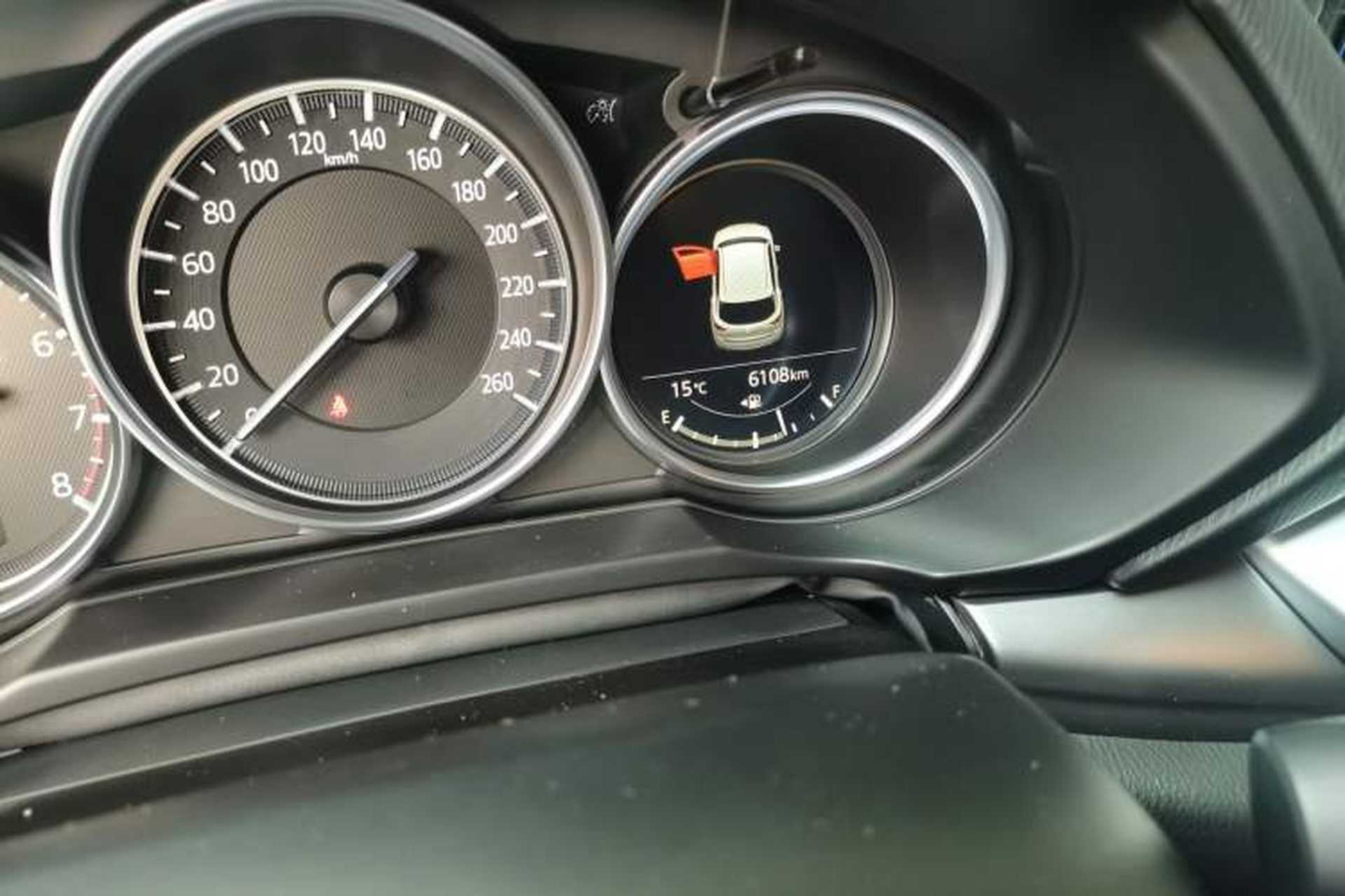 Used Mazda CX-5 2024 2.0L Automatic Two-Wheel Drive Comfort Version Odometer Close Up