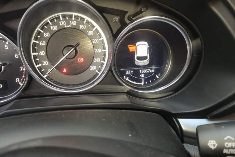Used Mazda CX-5 2024 2.0L Automatic Two-Wheel Drive Comfort Version Odometer Close Up