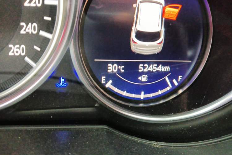 Used Mazda CX-5 2024 2.0L Automatic Two-Wheel Drive Comfort Version Odometer Close Up