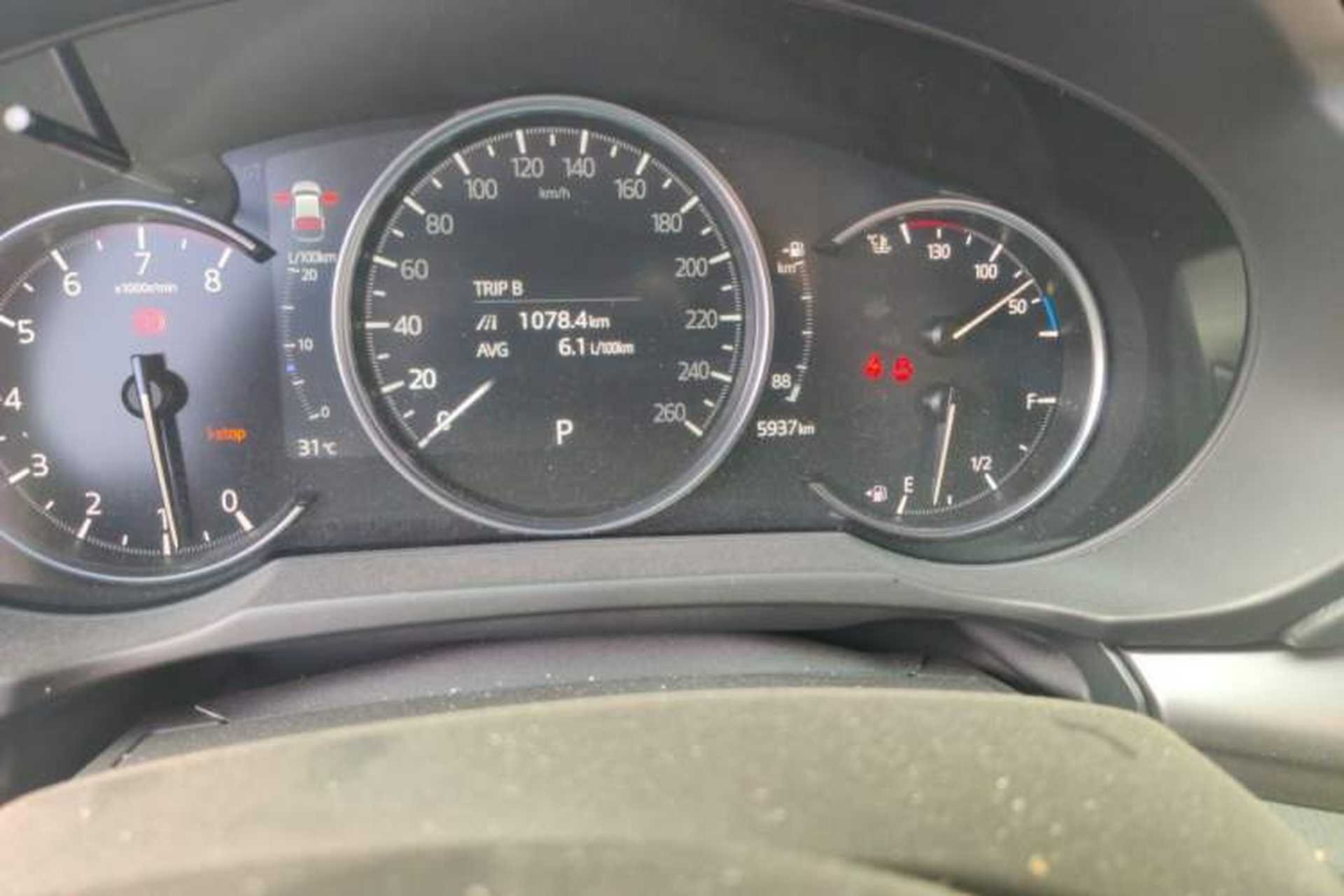 Used Mazda CX-5 2025 2.0L Automatic Two-Wheel Drive Comfort Version Odometer Close Up