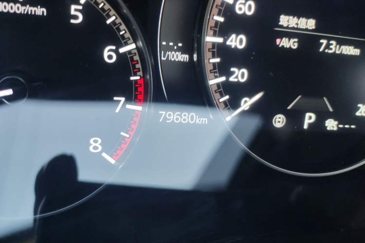 Used Mazda CX-50 2023 2.5L Smart Drive Version Odometer Close Up