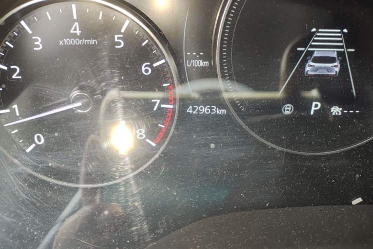 Used Mazda CX-50 2023 2.5L Smart Drive Version Odometer Close Up
